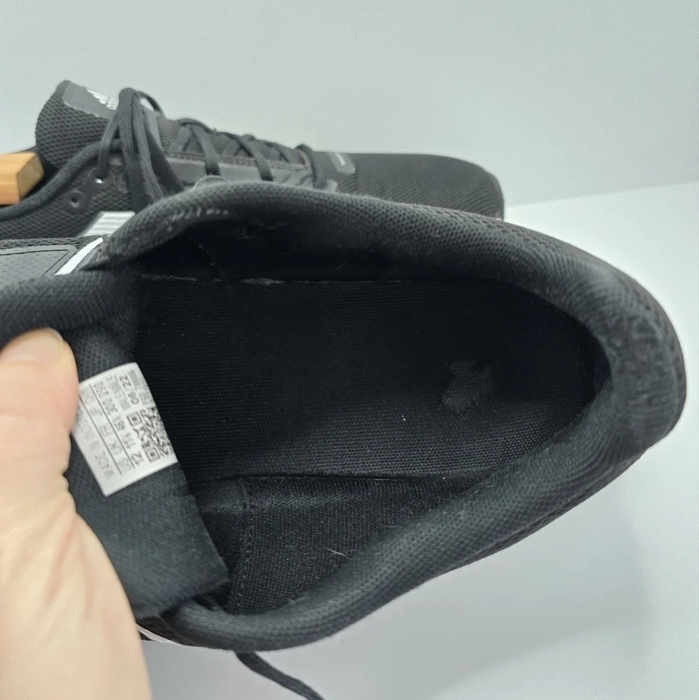 Adidas | RunFalcon 2.0 black white sporty running sneakers | MENS 12